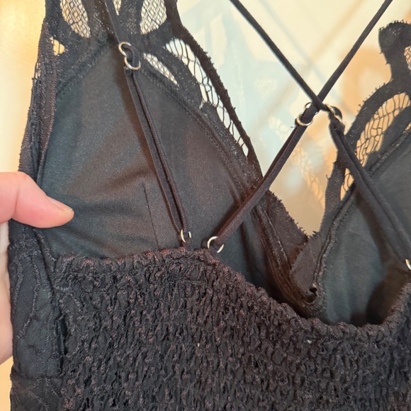 Blue Rain Black Maxi Dress Adella Size XS Lace Detail - Picture 2 of 7